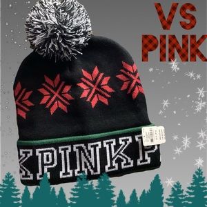 🆕VS PINK Pom Pom Hat